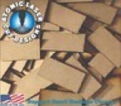 20mm x 30mm Bases x25 Rectangles MDF Miniatures FAST FREE SHIPPING #1 US... - $7.91