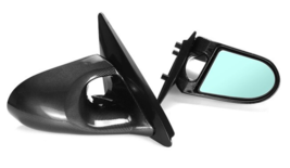 Carbon Fibre Style Spoon x2 Manual Side Mirrors For Honda Civic EG 2 3 Door - £73.36 GBP