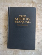 The Merck Manual Diagnosis &amp; Therapy 10th Edition 1961 Index Tabs Illustrated - £28.84 GBP