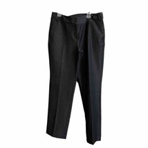 Dan Buchman Women&#39;s Dress Pants Business Size 6 Charcoal Gray Polyester Blend - £9.40 GBP