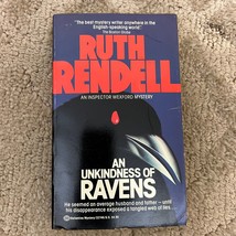 An Unkindness of Ravens Mystery Paperback Book by Ruth Rendell Suspense Thriller - £9.66 GBP