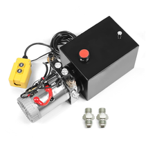 Hydraulic Power Device 8 Quart Double Acting Hydraulic Dump Trailer Pump... - $7,202.67 MXN