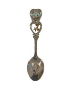 POCONO MOUNTAIN 4.75&quot; Souvenir Enamel Teaspoon Spoon PENNSYLVANIA KEYSTO... - $75.07 MXN