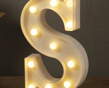 Light Up Letters Led Marquee Letters Lights Sign 26 Alphabet And 10 Numb... - £13.61 GBP