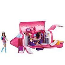 Barbie Glam Vacation Jet including 3 Barbie Dolls [Leather Bound] - £425.80 GBP