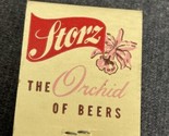 Vintage Storz Beer Matchbook Match Box Matches Omaha Nebraska - $8.91