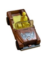 Corgi Jeep CJ-5 1/36 Golden Eagle Orange Die Cast Car - $11.83