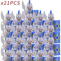 21PCS Middle Ages Roman Empire Spartan Crusader Mini Medieval Soldier Figure #40 - $31.99