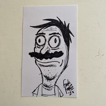 Louise Belcher  By Frank Forte Bobs Burgers Original Art Copic Marker Drawing - £18.47 GBP