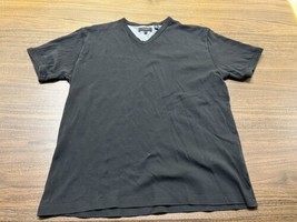 Ted Baker Men’s Black V-Neck Short-Sleeve T-Shirt - Size 5 or XL - £14.41 GBP