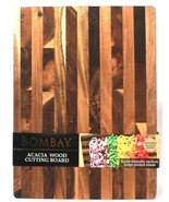 Bombay Natural Acacia Wood Cutting Board Knife Friendly Surface Protects... - $102.56 CAD