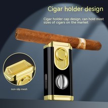 Cigar Lighter With Transom Three Torch Lighter - $31.43