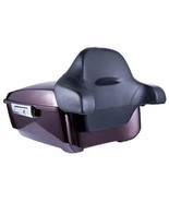 US Stock! Black Cherry King Tour Pack Pak Fit 1997+ Harley Road Touring - $8,802.43 MXN