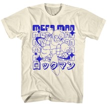 Megaman rokkuman mens tshirt worldwide 80s japan ivory mega5114 thumb200