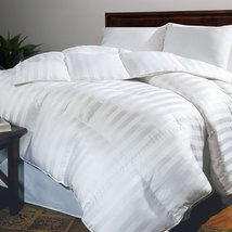 Hotel Grand Oversized 500 Thread Count White Goose Down Comforter King - £131.28 GBP