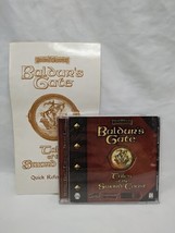 Forgotten Realms Baldurs Gate Tales Of The Sword Coast CD And Reference Card - £38.69 GBP