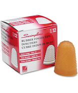 Rubber Finger Tips, Finger Cots, Extra Large - Size 14, Amber, Finger Pr... - $157.93 MXN