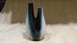 Vintage Ceramic Glazed Double Neck Oil &amp; Vinegar (?) Bottle, Stamped, Rare, HTF - £19.88 GBP