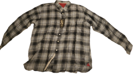 Shirt By Shirt Atelier Black, Grey, and White Plaid Button-Up Shirt (Siz... - $76.00