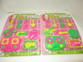 NEW TOY CLOSEOUTS-  TWO KITCHEN PLAY SETS - VARIOUS COLORS- STOCKING STU... - $3.34