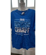 Kansas City Royals 2015 Division Champs T-Shirt Size Large MLB Baseball - £11.79 GBP