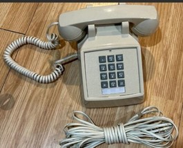 Vintage CORTELCO Beige Push Button Desk Telephone 250044-VBA-20M Touch P... - $21.04