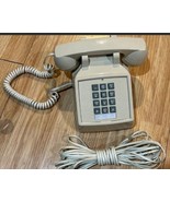 Vintage CORTELCO Beige Push Button Desk Telephone 250044-VBA-20M Touch P... - €18,18 EUR