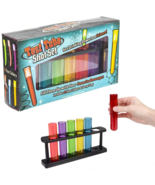 6 Plastic Shot Glasses Test Tube Bar Shatter Proof Rack Stand Holder Par... - $179.80 MXN
