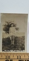 Antique 1918 Photograph WWI US ARMY SOLDIER Doughboy WALTER KRAUSE Parri... - $13.05