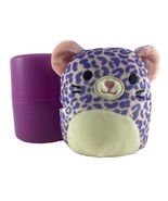 SQUISHMALLOWS 4&quot; Capsule 2019 Pink/Purple Cat in Purple Capsule Opened R... - £11.09 GBP