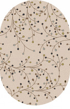 Livabliss Rug ATH5116-46 Rectangle Ivory Hand Tufted Area Rug 4 ft. x 6 ft. - £365.18 GBP