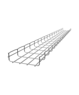 Cablofil Cf54/100Ez Wire Mesh Cable Tray Wire Trough 4"X2", 10 Ft long 4 Pack