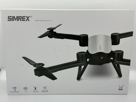 SIMREX X900 RC Drone 1080P HD Camera WiFi Live Video Foldable FPV Quadco... - $69.28