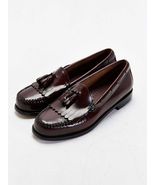 NEW Handmade Men&#39;s burgundy tassel loafers,summer casual men&#39;s leather l... - £135.56 GBP