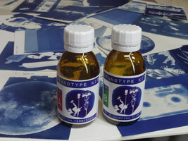 Premium Cyanotype Kit, 200ml Powder Formula in Amber Glass Bottles, Easy... - $23.00