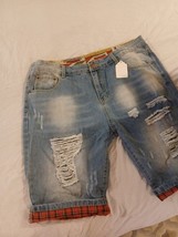 Long Short Jeans Denim Detail Jeanswear Size S - $19.99