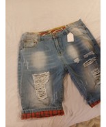 Long Short Jeans Denim Detail Jeanswear Size S - $19.99