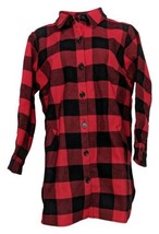 Joan Rivers Buffalo Check Jacket with Fleece Lining (Red/Black, XXS) A461881 - £27.88 GBP