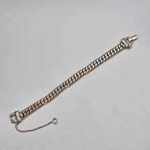 Vintage Goldette Triple Chain Bracelet Light Gold Tone 7.25&quot; Damage Safe... - $19.99