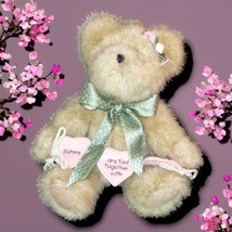 Boyds Bear 8&quot; Sissy Bearhugs Thinkin of Ya Series Head Bean Collection wTag - $7.26