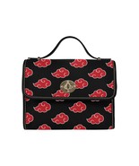 Red Cloud Anime All Over Print Waterproof Canvas Bag Laptop Briefcase - £27.53 GBP
