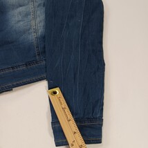 Indigo Rein RN#128963 Women's Blue Stonewashed Denim Front Jacket Size XL image 3