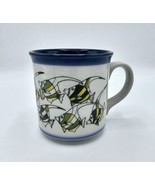 Vintage Otagiri Angel Fish School 10 Oz Stoneware Coffee Mug / Cup - Japan - £7.03 GBP