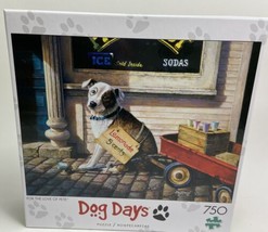 Buffalo Games 750 pieceDog Days  Jigsaw Puzzle  For the Love of Pete Sealed - $15.46