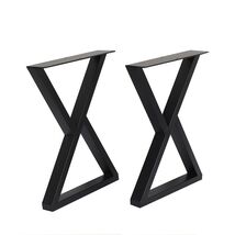 Herkii Heavy Duty Metal Table Legs 16" H x 11" W Black Set of 2 - $36.05 Herkii Heavy Duty Metal Table Legs 16" H x 11" W Black Set of 2 - $36.05