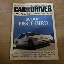 1988 July, Car and Driver Magazine, Nifty New Passat - £7.46 GBP