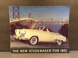 The New Studebaker for 1951 Sales Brochure Champion Starlight Land Cruiser - $67.49