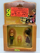 Vintage 1980 The Littles Family Mr. Mrs. Littles &amp; Baby Tiny Dolls Sealed New - £22.24 GBP