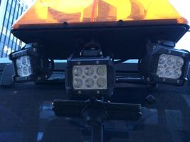 4PCs 18W 1260lm Spot LED Light Bar Driving Fog Light Off Road Lights Work Light  - £30.28 GBP