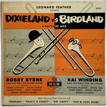 Dixieland Vs Birdland 45 RPM 2 Record Set Bobby Byrne Kai Winding Vintage Jazz38 - £11.33 GBP